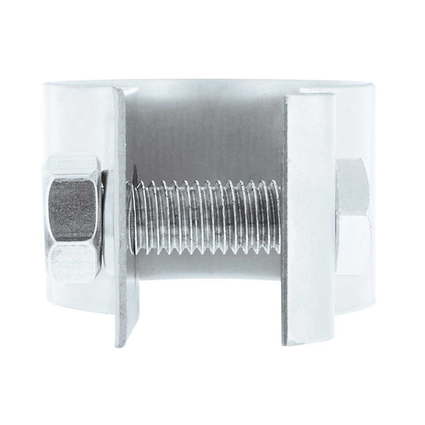 Stainless Steel Quarter Fender 2" Tube Clamp With Hardware