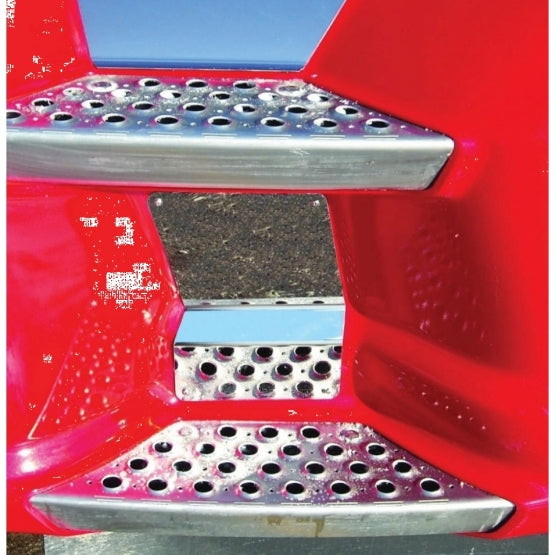 Stainless 2007+ Kenworth T660, T680, T700 Back Lower Step Kick Plate