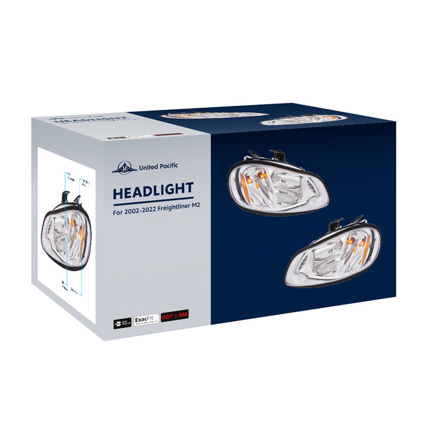 Headlight For 2002-2024 Freightliner M2 - Passenger