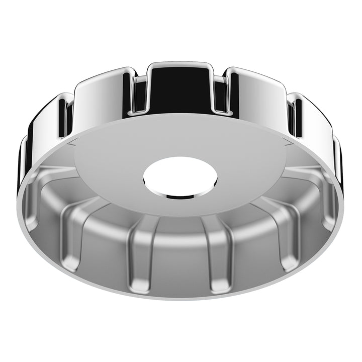Chrome Plastic Fuel Cap Cover For Kenworth - Locking