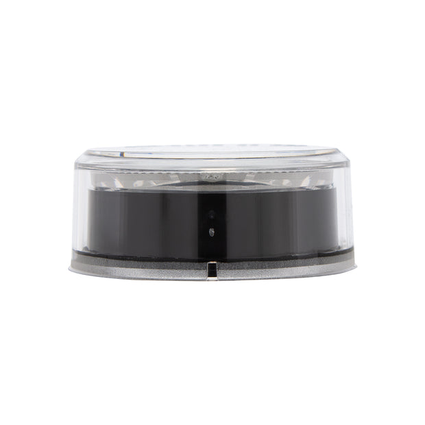 4 LED 2" Round Abyss Light (Clearance/Marker) - Amber LED/Clear Lens