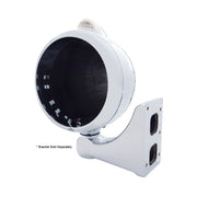 Stainless Steel Guide 682-C Headlight No Bulb With Dual Mode LED Signal - Clear Lens