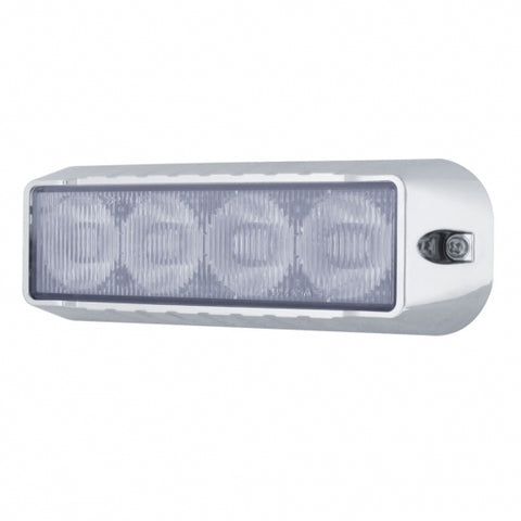 4 LED Warning Light - White LED