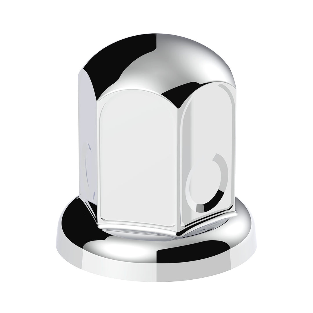 33mm X 2" Chrome Steel Standard Nut Cover With Flange