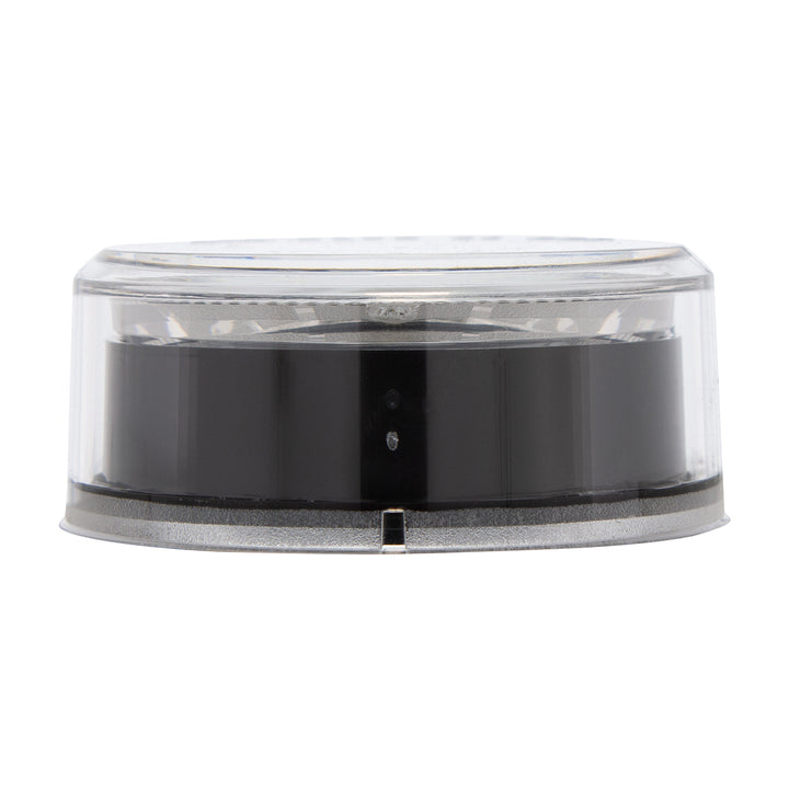 4 LED 2-1/2" Round Abyss Light (Clearance/Marker) - Amber LED/Clear Lens