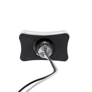 3 LED Rectangular Auxiliary Light-White LED/Clear Lens