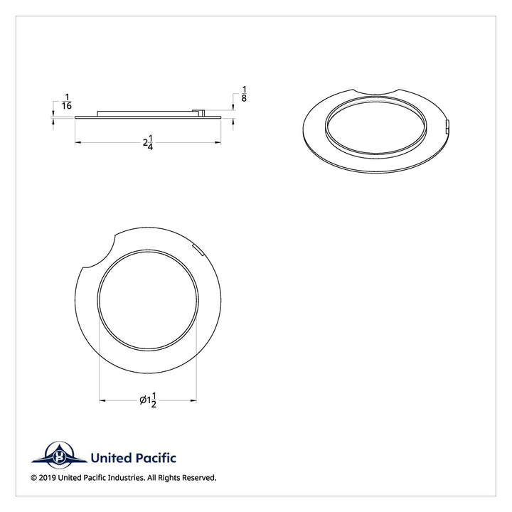 Metal Washer For Axle Cover (2-Pack)