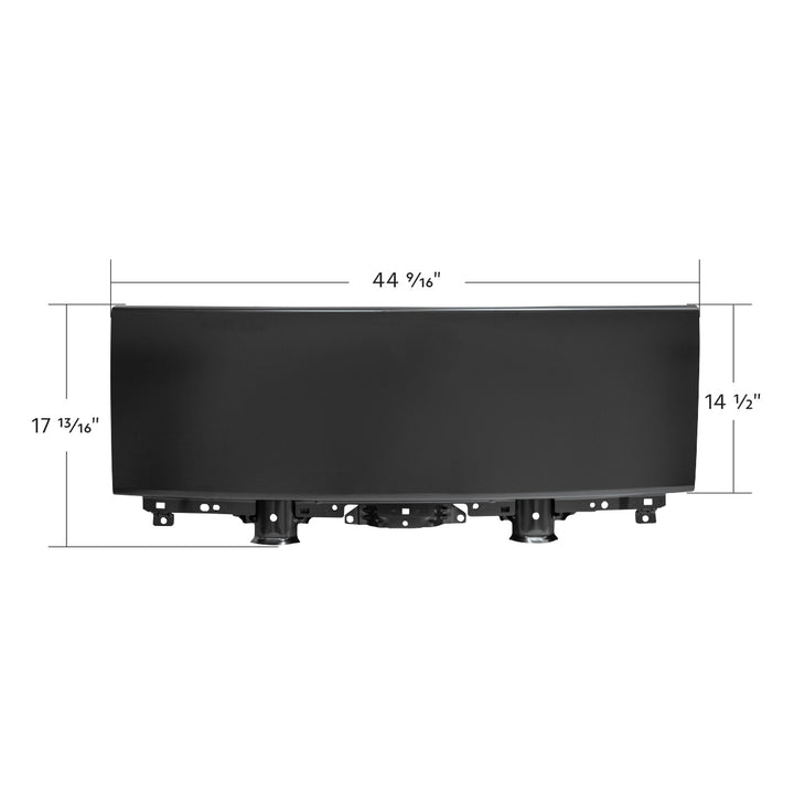 Black Steel Front Panel Assembly For 2008-2024 Isuzu NPR (Elf 200/300)