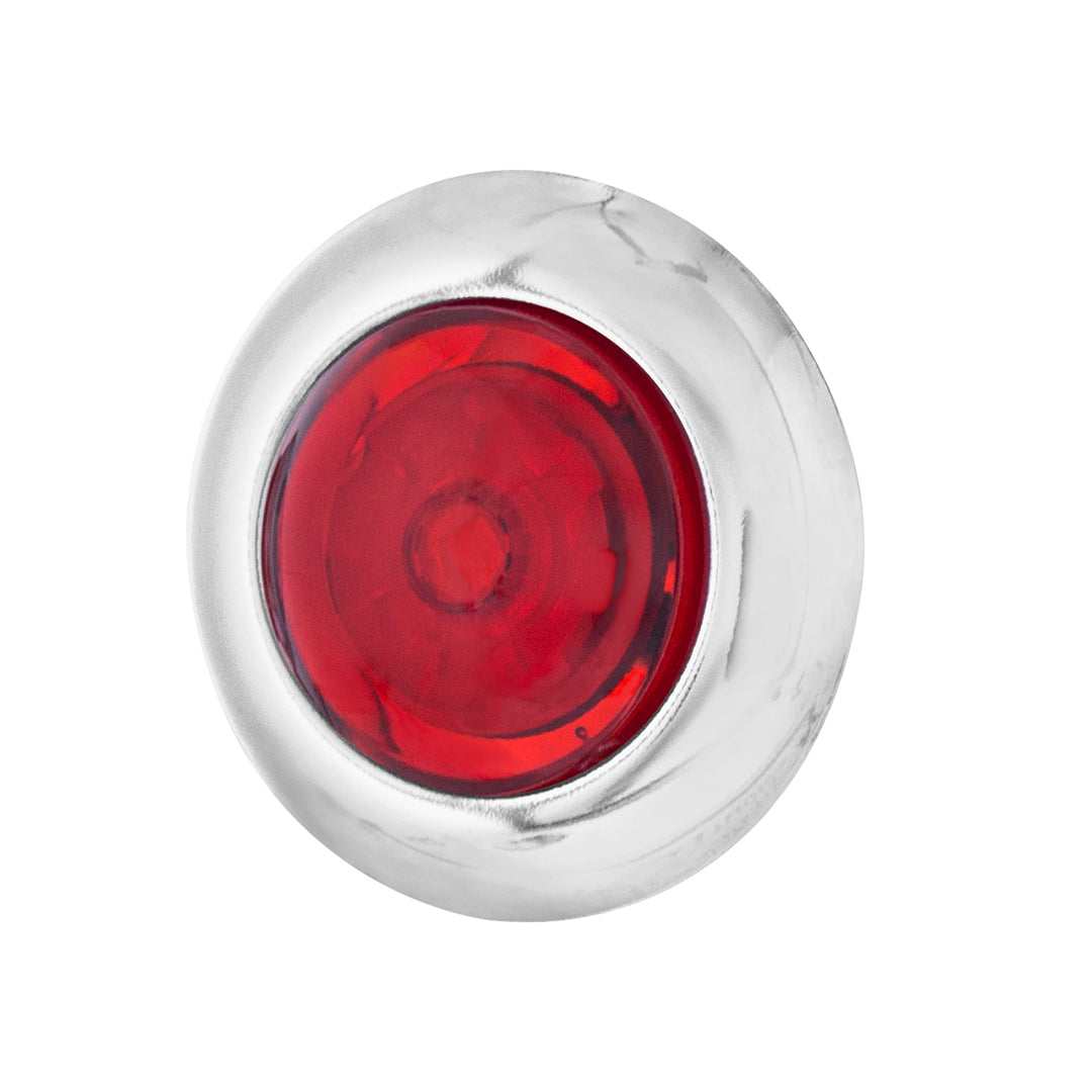 LED Single Function ArcBlast 3/4" Mini Light (Clearance/Marker) - Red LED/Red Lens