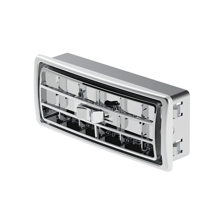 Chrome Plastic A/C Vent For 2002+ Kenworth - Center