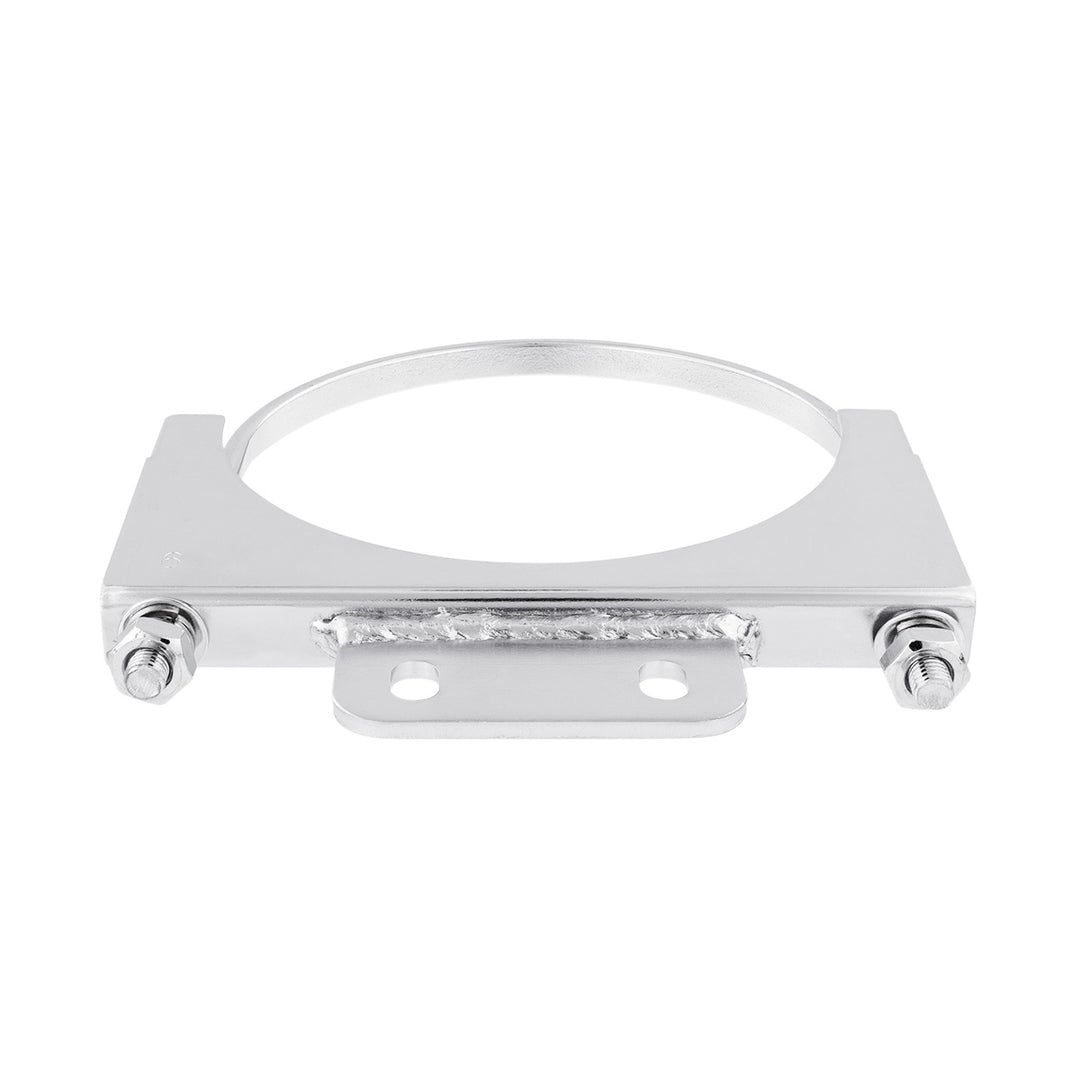 6" Chrome Cab Exhaust Clamp For Peterbilt