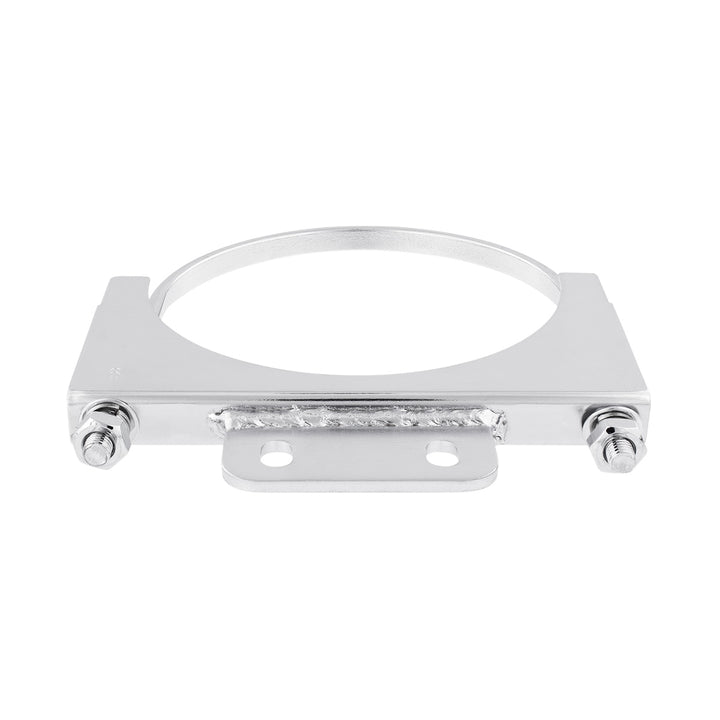 6" Chrome Cab Exhaust Clamp For Peterbilt