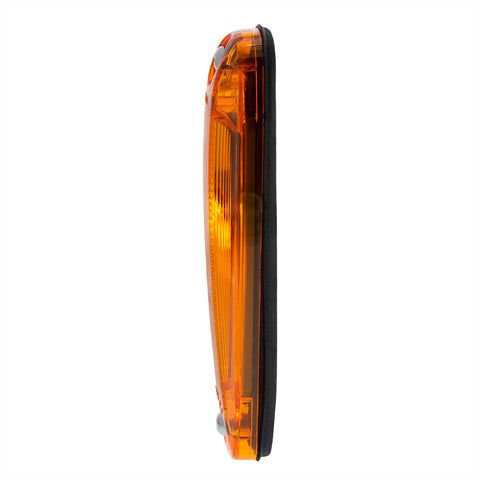 2 LED Cab Light For 2018-2024 Freightliner Cascadia - Amber LED/Amber Lens
