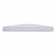 4" X 24" Louvered Bottom Mud Flap Plate -Welded Stud
