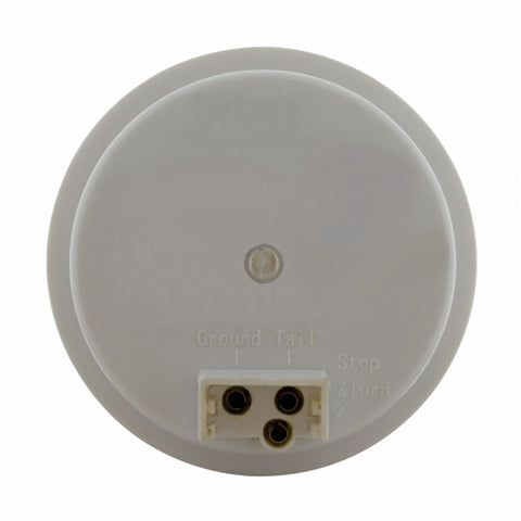 30 LED 4" Round Light (Stop, Turn & Tail) - Red LED/Red Lens