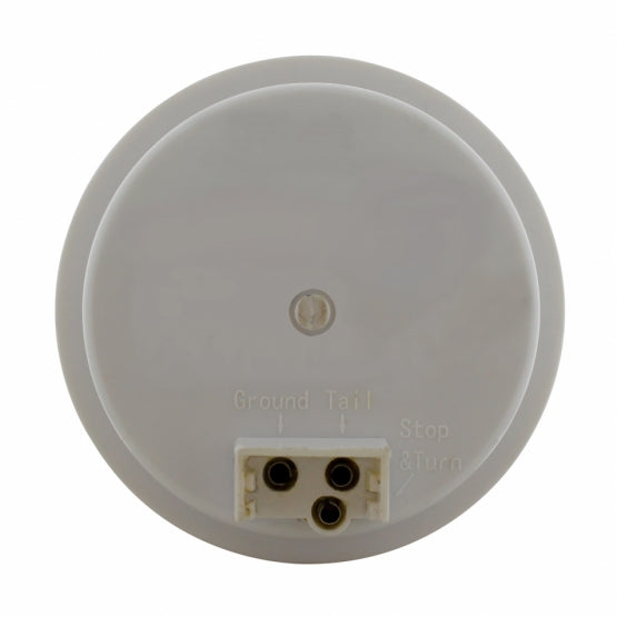 30 LED 4" Round Light (Stop, Turn & Tail) - Red LED/Red Lens