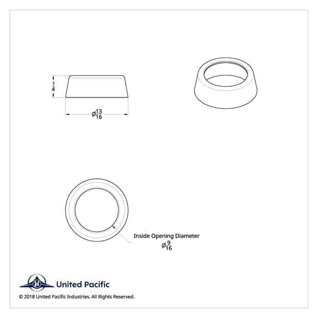 Chrome Plastic Toggle Switch Nut Cover For Freightliner (Card Of 6)