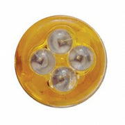 4 Micro LED 1893 Type Bulb - Amber (2-Pack)