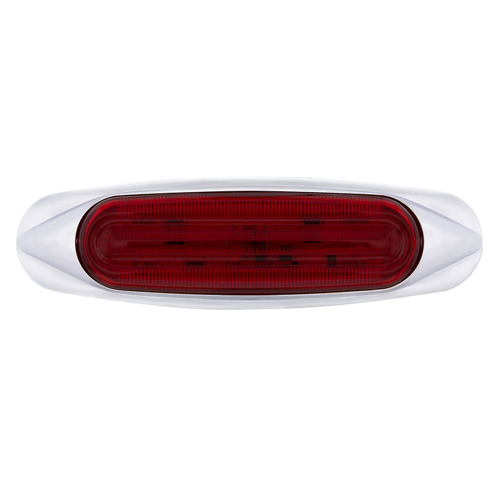 4 LED LIGHTTRACK Light (Clearance/Marker) - Red LED/Red Lens