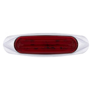 4 LED LIGHTTRACK Light (Clearance/Marker) - Red LED/Red Lens