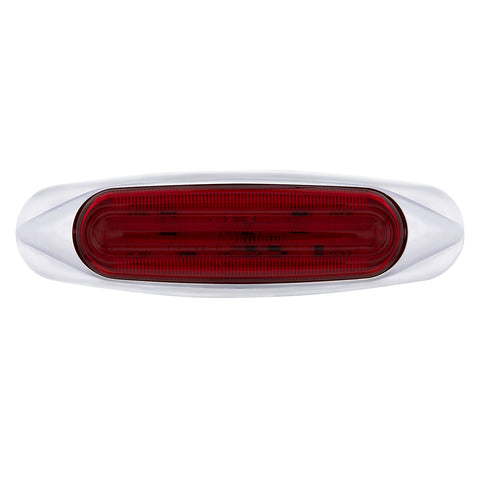 4 LED LIGHTTRACK Light (Clearance/Marker) - Red LED/Red Lens