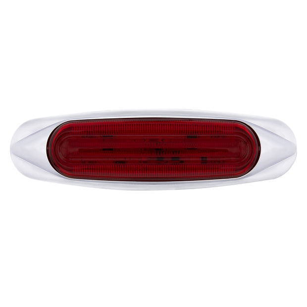 4 LED LIGHTTRACK Light (Clearance/Marker) - Red LED/Red Lens