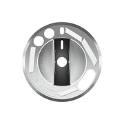 Chrome Plastic 2-Piece Headlight With Fog Light Switch Cover For 2008-2017 Freightliner Cascadia