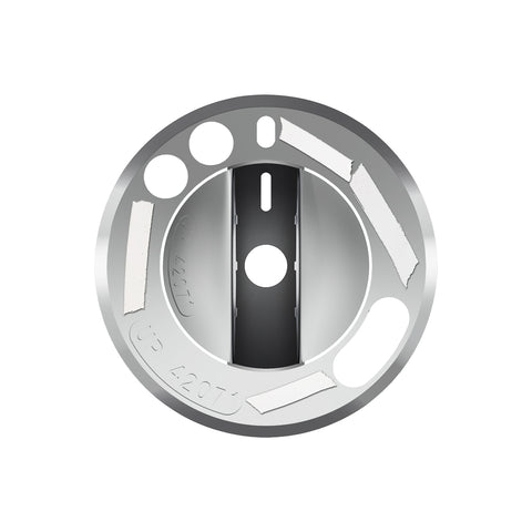 Chrome Plastic 2-Piece Headlight With Fog Light Switch Cover For 2008-2017 Freightliner Cascadia