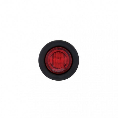 3 LED 3/4" Mini Light (Clearance/Marker) - Red LED/Red Lens