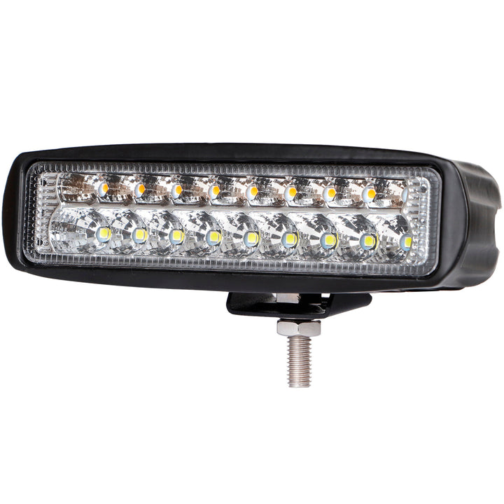 Slim Dual Color Fog Light - 18 LEDs / Amber &amp; White