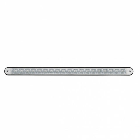 19 LED 12" REFLECTOR LIGHT BAR WITH BLACK HOUSING