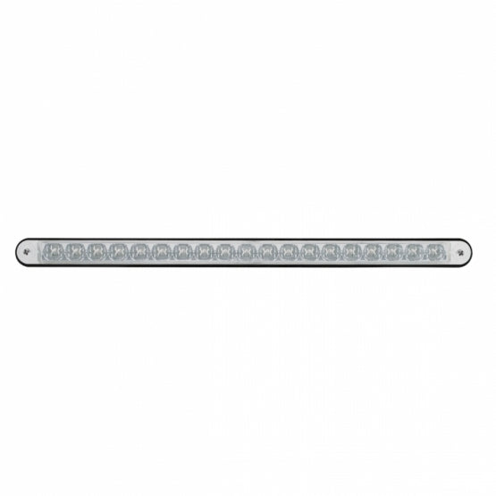 19 LED 12" REFLECTOR LIGHT BAR WITH BLACK HOUSING