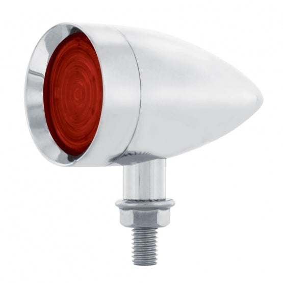 9 RED LED DUAL FUNCTION MINI BULLET LIGHT - RED