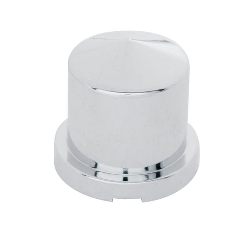 15/16" X 1 1/2" Chrome Plastic Pointed Nut Cover - Push-On (10 Pack)