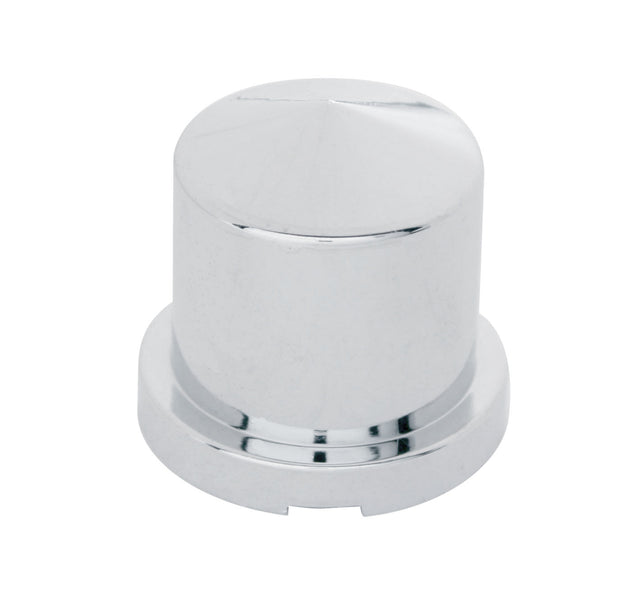 15/16" X 1 1/2" Chrome Plastic Pointed Nut Cover - Push-On
