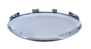 Universal Chrome Pointed Front Hub Cap - 7/16" Lip