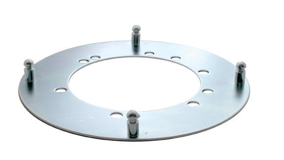 Trailer Hub Cap Mounting Bracket - Metal Oil Seal Cap