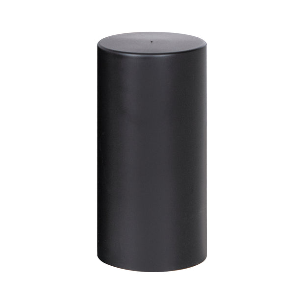 33mm x 4-1/4" Black Tall Cylinder Nut Cover - Thread-On (60 Pack)