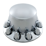 Chrome Dome Rear Axle Cover W/ 1-1/2" Nut Cover - Push-On