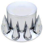 Chrome Dome Rear Axle Cover w/ 33mm Thread-on Spike Nut Cover