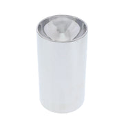 33mm X 3 3/4" Chrome Plastic Concave Top Nut Cover - Thread - On