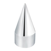 33mm x 4 1/8" Chrome Plastic Spike Nut Cover - Push-On