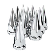 33mm X 4-3/4" Chrome Super Spike Nut Cover - Thread-On (Box of 10)