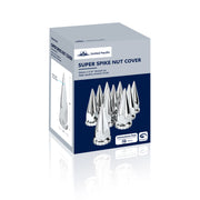 33mm X 4-3/4" Chrome Super Spike Nut Cover - Thread-On (Box of 10)