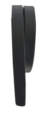 Black Straight Mud Flap Hanger - 1 Coil
