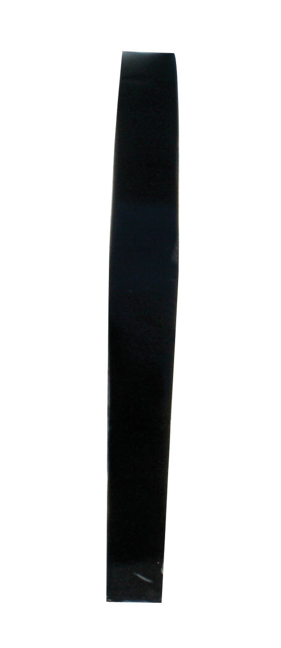 Black Straight Mud Flap Hanger - No Coil