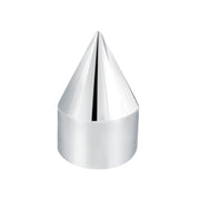 1/2" X 1 7/16" Chrome Plastic Spike Nut Cover - Push-On