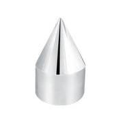 9/16" X 1 1/2" Chrome Plastic Spike Nut Cover - Push-On