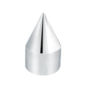 9/16" x 1 1/2" Chrome Plastic Spike Nut Cover - Push-On (10 Pack)