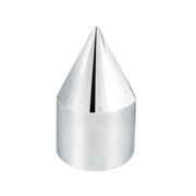 5/8" X 2" Chrome Plastic Spike Nut Cover - Push-On